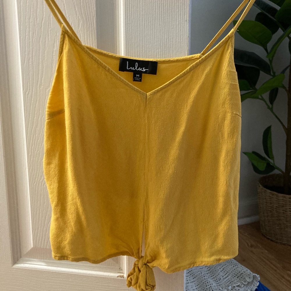 LuLu’s Yellow Tank